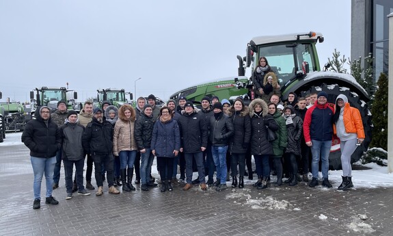 Zajęcia praktyczne w firmie Agrotechnik Tafiły