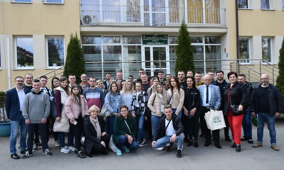 Wizyta studentów w Instytucie Hodowli i Aklimatyzacji Roślin -Państwowy Instytut Badawczy w Radzikowie