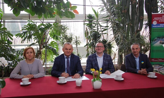 Podpisanie porozumienia o współpracy z Zespołem Szkół Centrum Kształcenia Rolniczego