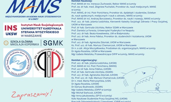 OGÓLNOPOLSKA KONFERENCJA NAUKOWA  „PIELĘGNIARSTWO W ŚWIETLE PROBLEMÓW PONOWOCZESNOŚCI”