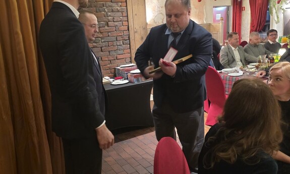 Brązowy Order dla dr. inż. Dariusza Tomaszewicza za zasługi dla PSRiBS i rozwój kierunku Budownictwo MANS