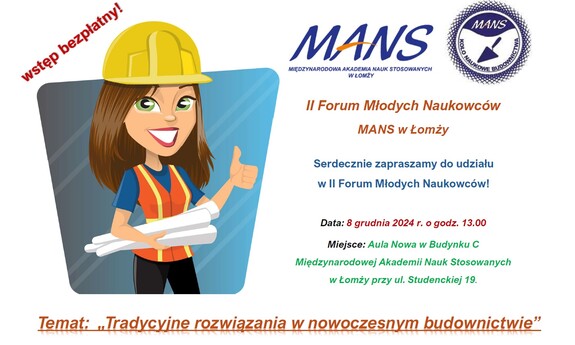 II Forum Młodych Naukowców MANS w Łomży