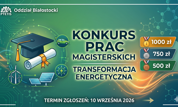 Konkurs na najlepszą pracę magisterską z obszaru transformacji energetycznej