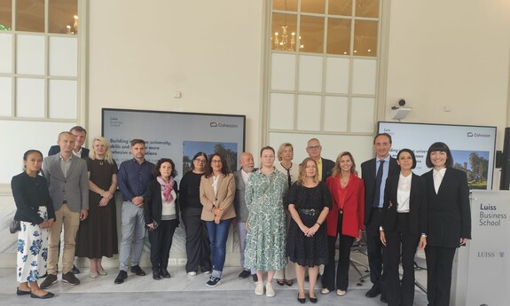 MANS w Łomży na Finałowej Konferencji projektu Erasmus+ COHESION w Rzymie