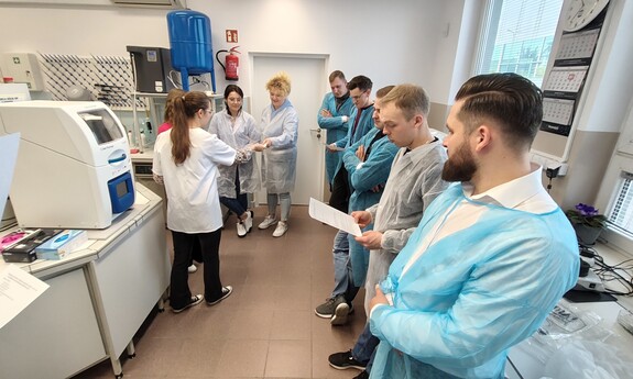 Studenci rolnictwa z wizytą studyjną w Instytucie Ochrony Roślin w Białymstoku