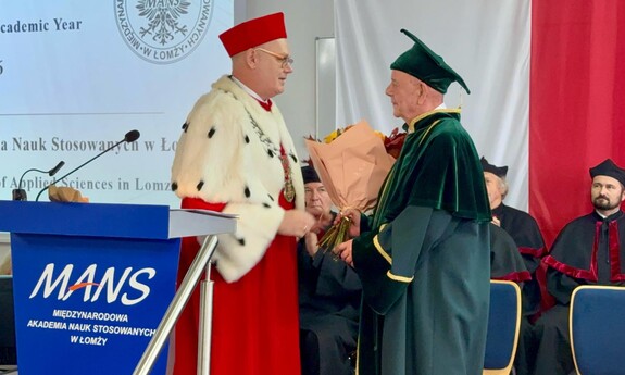 Uroczysta Inauguracja Roku Akademickiego 2025/2026 w Międzynarodowej Akademii Nauk Stosowanych w Łomży